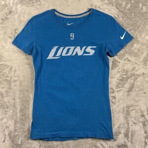 Nike NFL Detroit Lions No. 9 Stanford Fitted Jersey Shirt Size M